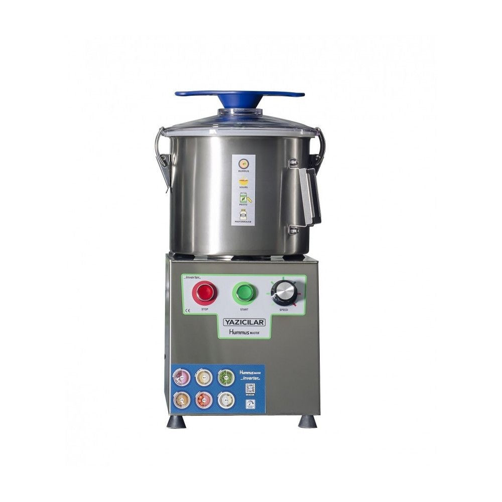 Yazicilar L6DIV-HP 6-Litre High-Power Variable Speed Cutter Processor with Scraper